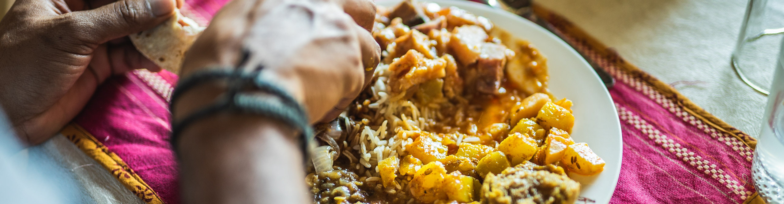 Discover the spice-filled splendour of Indian and Sri Lankan food.