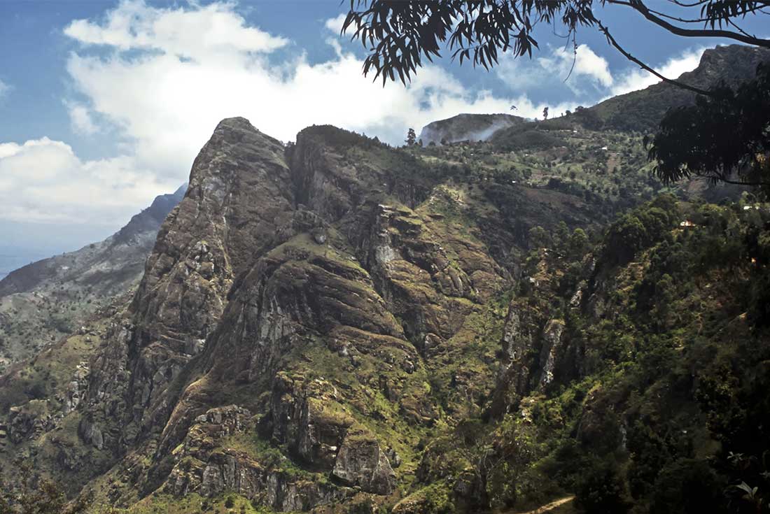 Viewpoint of the Usambara Mountains, Tanzania