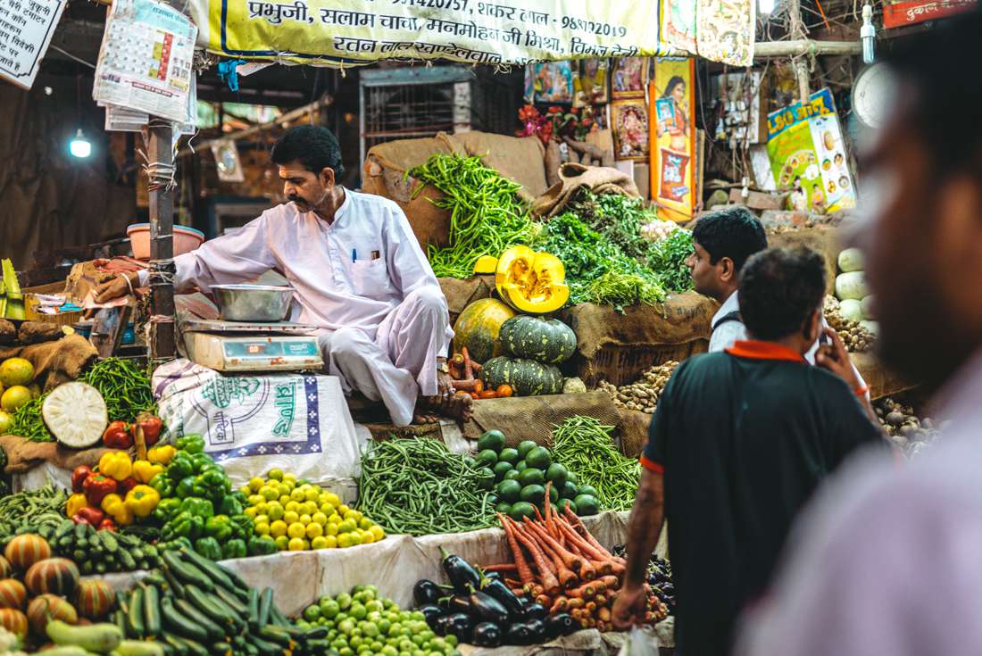 India Jaipur Market