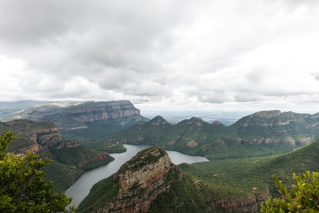 Mountains and landscape of Blyde River Canyon