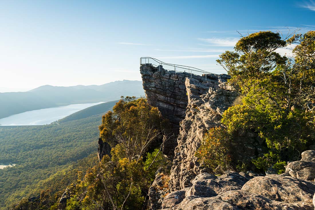 The Pinnacle lookout in Grampians National Park, Victoria