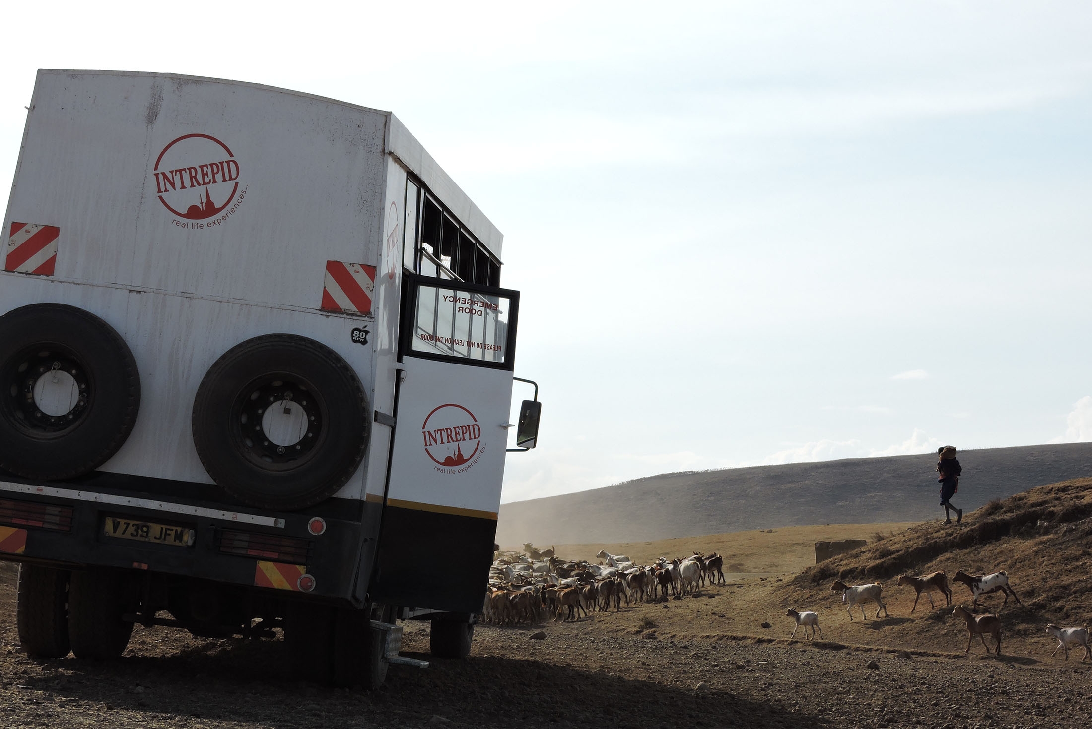 Travelling with Intrepid through Tanzania in an overland vehicle