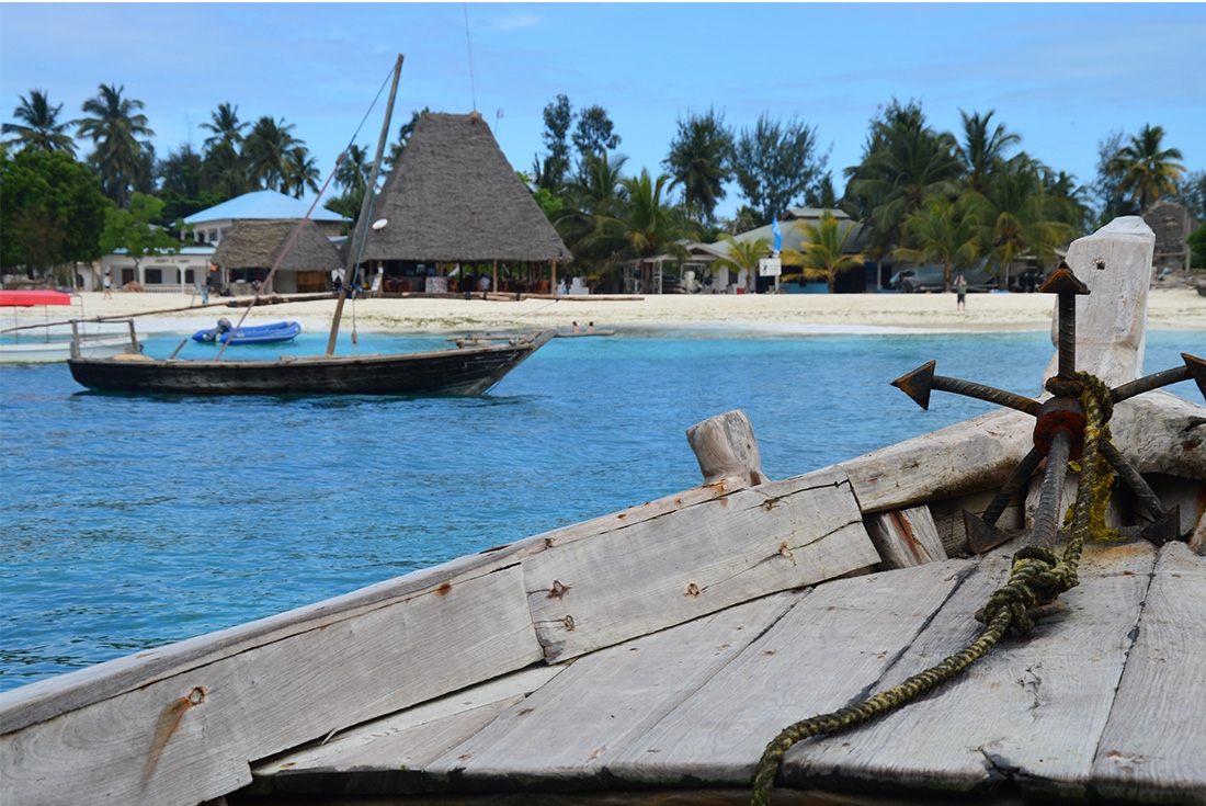The fishing boats of Zanzibar