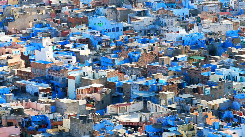 Jodhpur blue Rajasthan India