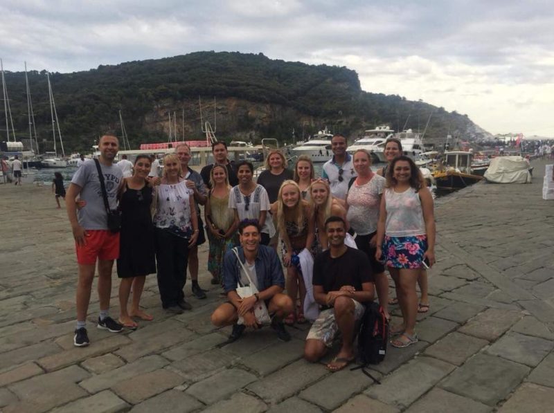 Italy group tour student