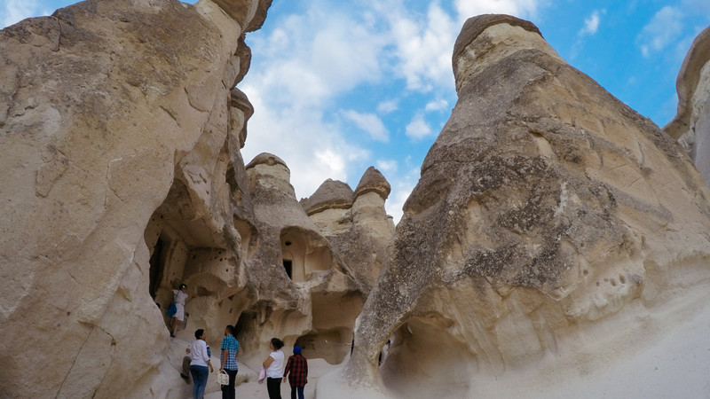 Travellers in Cappadochia