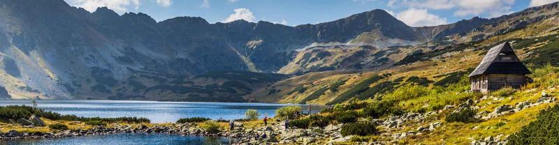 Summer in Five Lakes Valley in the High Tatra Mountains, Slovakia