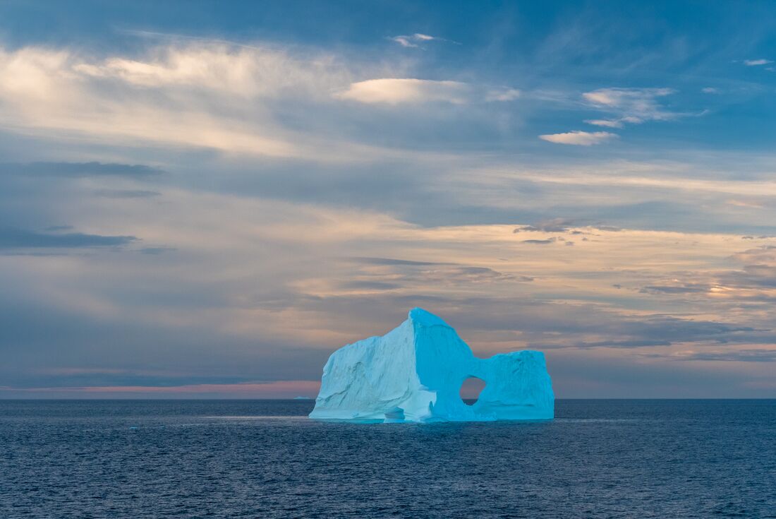 An iceberg in the Canadian High Arctic