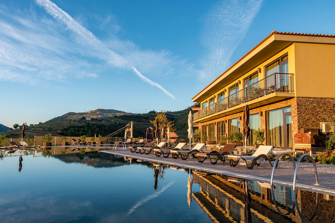 Portugal Feature Stay: Villa Gale Douro Vineyards outdoor pool area