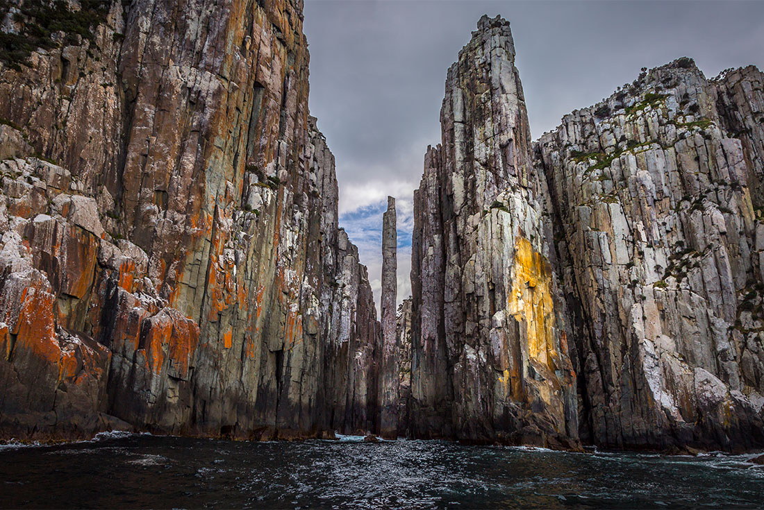 See the famous Totem pole on the east coast of Tasmania