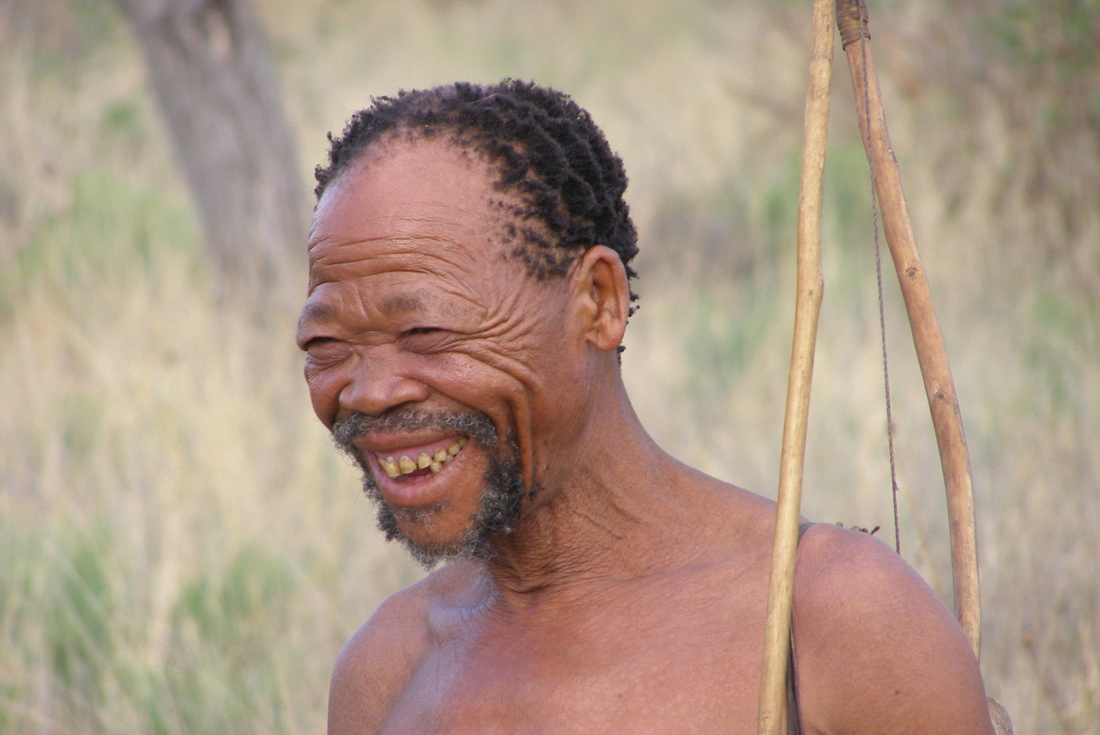 Xwe Bushman in Botswana