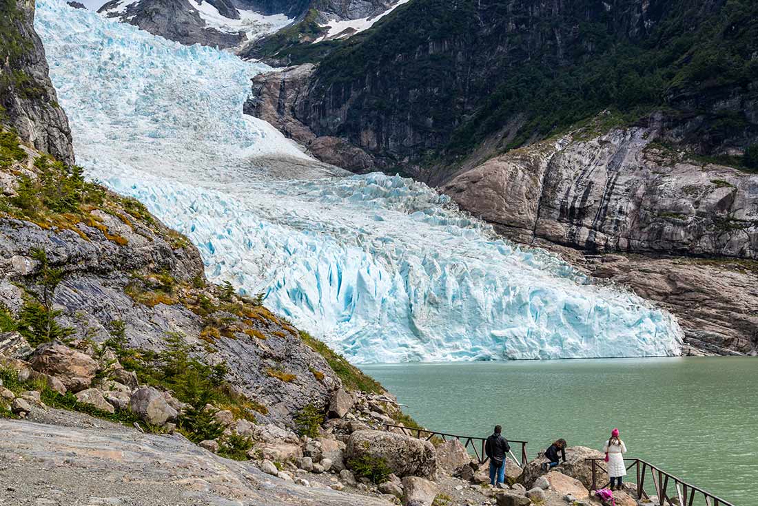 Serrano Glacier in Bernardo O'Higgins National Park, Patagonia, Chile