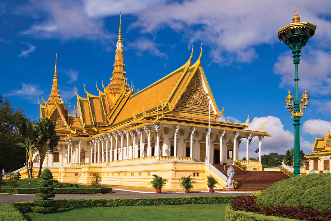 TKPC - The royal palace located in Phnom Penh, Cambodia