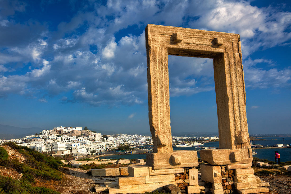 ZVPI - The Portara Gate ruins on Naxos island, Greece