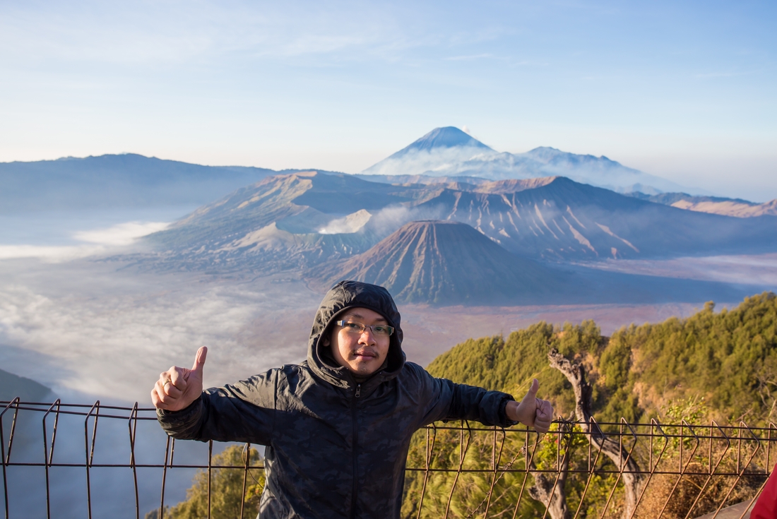 Mount Bromo in Indonesia
