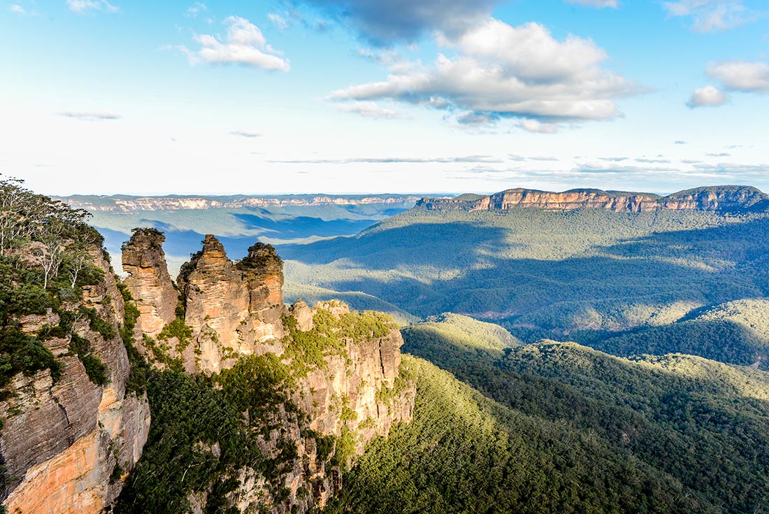 Three Sisters in the Blue Mountains, NSW, Australia