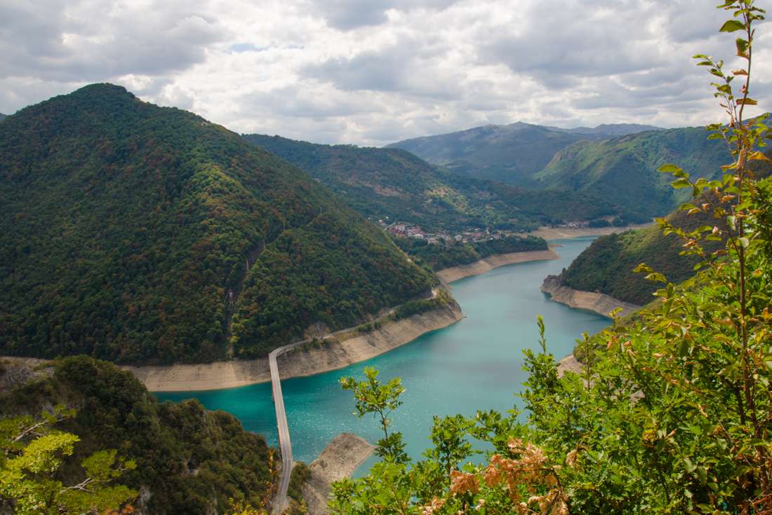 Montenegro Piva Lake