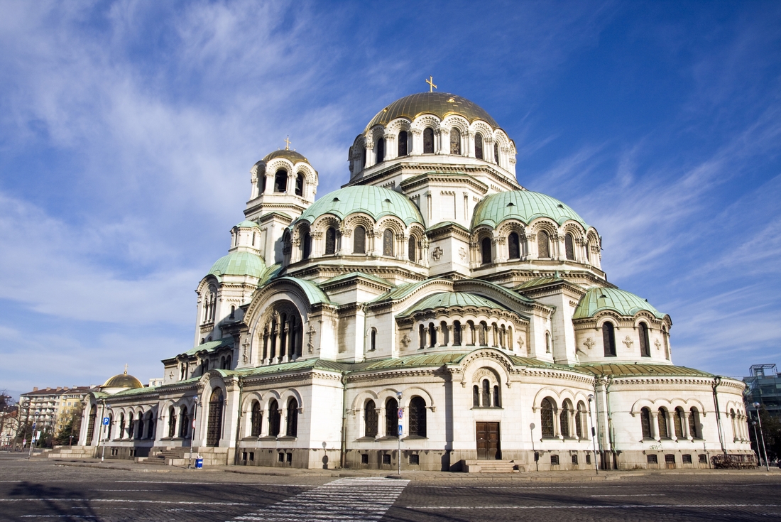 Alexander Nevsky Cathedral in Sofia Bulgaria