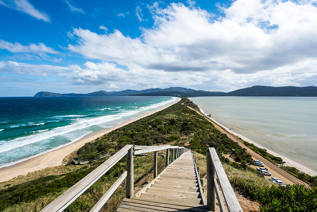 PUKH - Stairway to the Neck lookout on Bruny Island