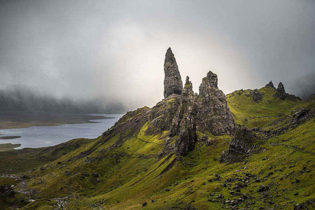The Old Man of Storr on the Isle of Skye in the Scotland