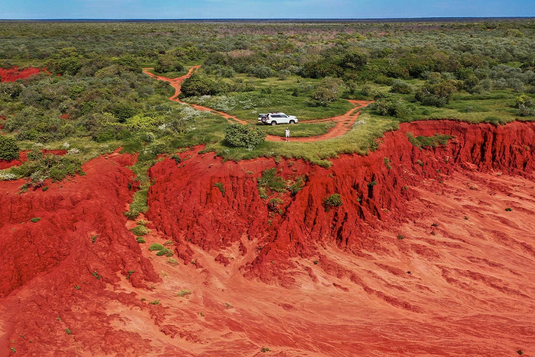 James Price Point in the Kimberley Region in North-West of Western Australia.