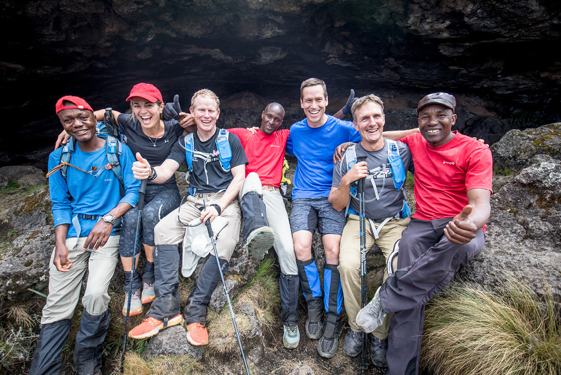 Intrepid Travel Kilimanjaro hikers