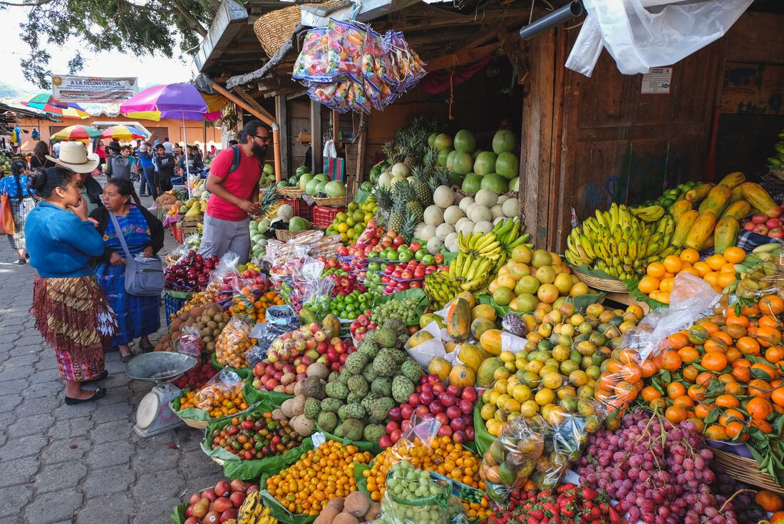 Fresh Fruit Market Antigua, Guatemala