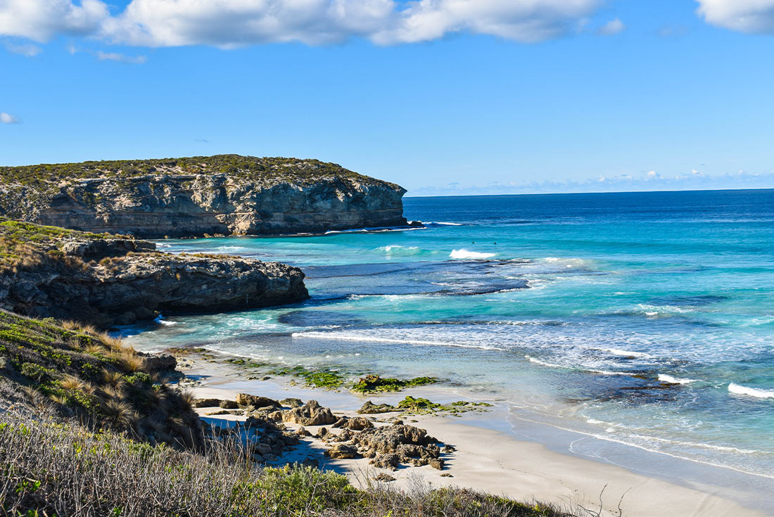 Gorgeous beach on Kangaroo Island, South Australia
