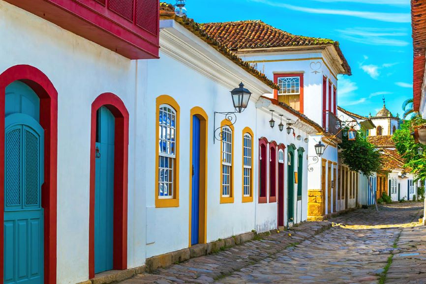 The charm of Paraty and it's houses from the colonial period