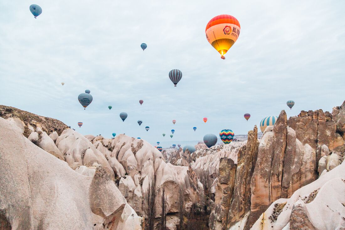 Iconic Cappadocia ballons