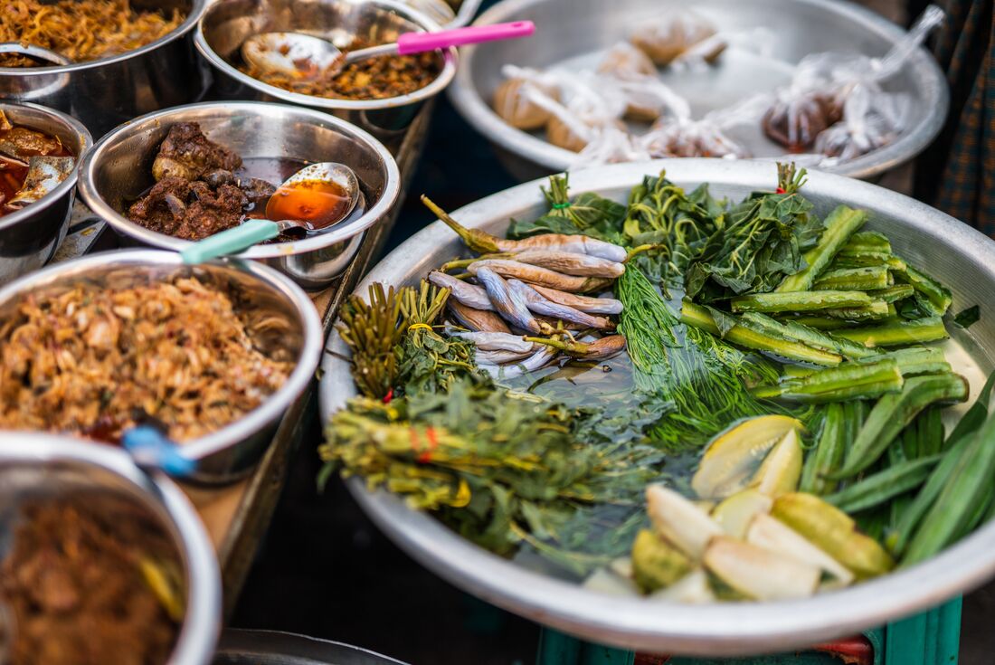Experience fresh and local food in Yangon with Intrepid Travel