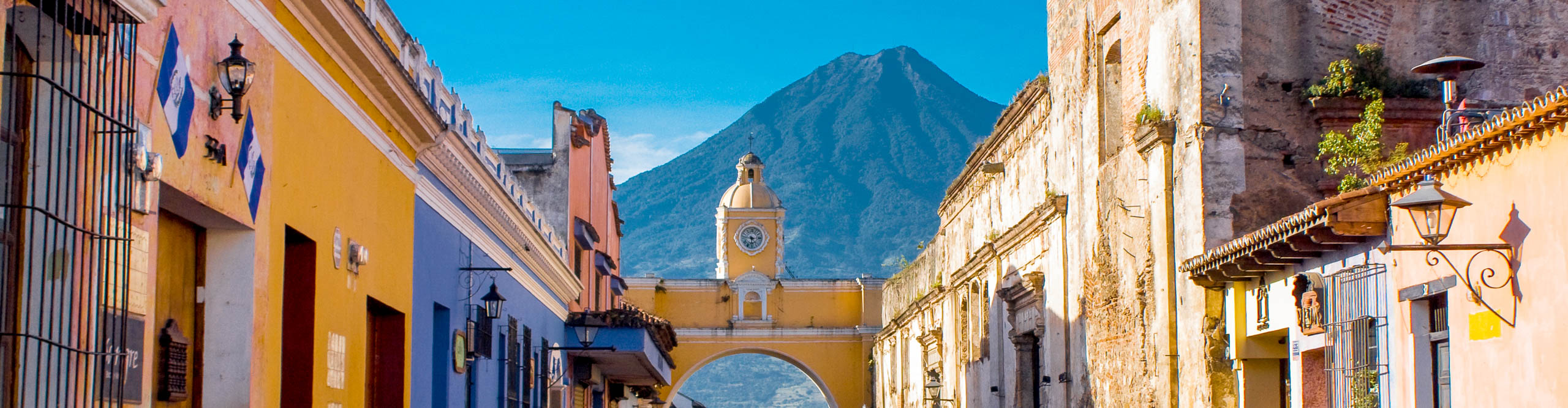 The colourful city of Antigua, Guatemala