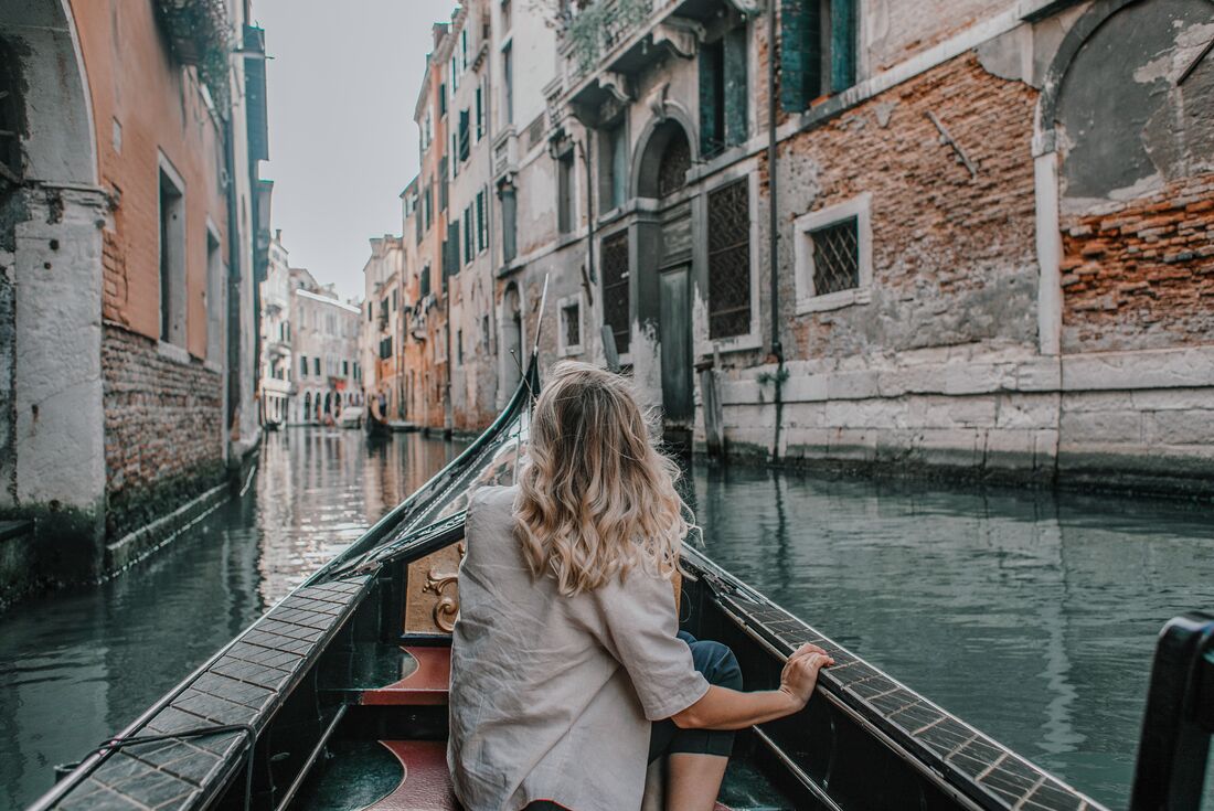 Gondola Ride through Venice's canals