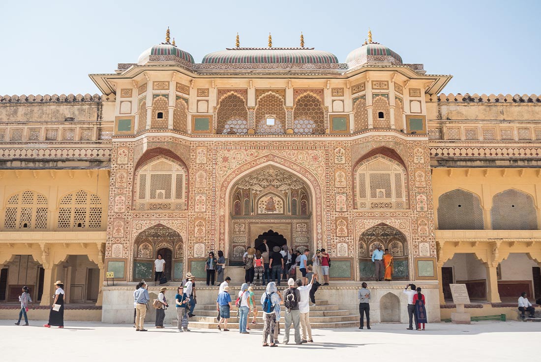 HHPR - Outside of the Amer Fort in Jaipur, India