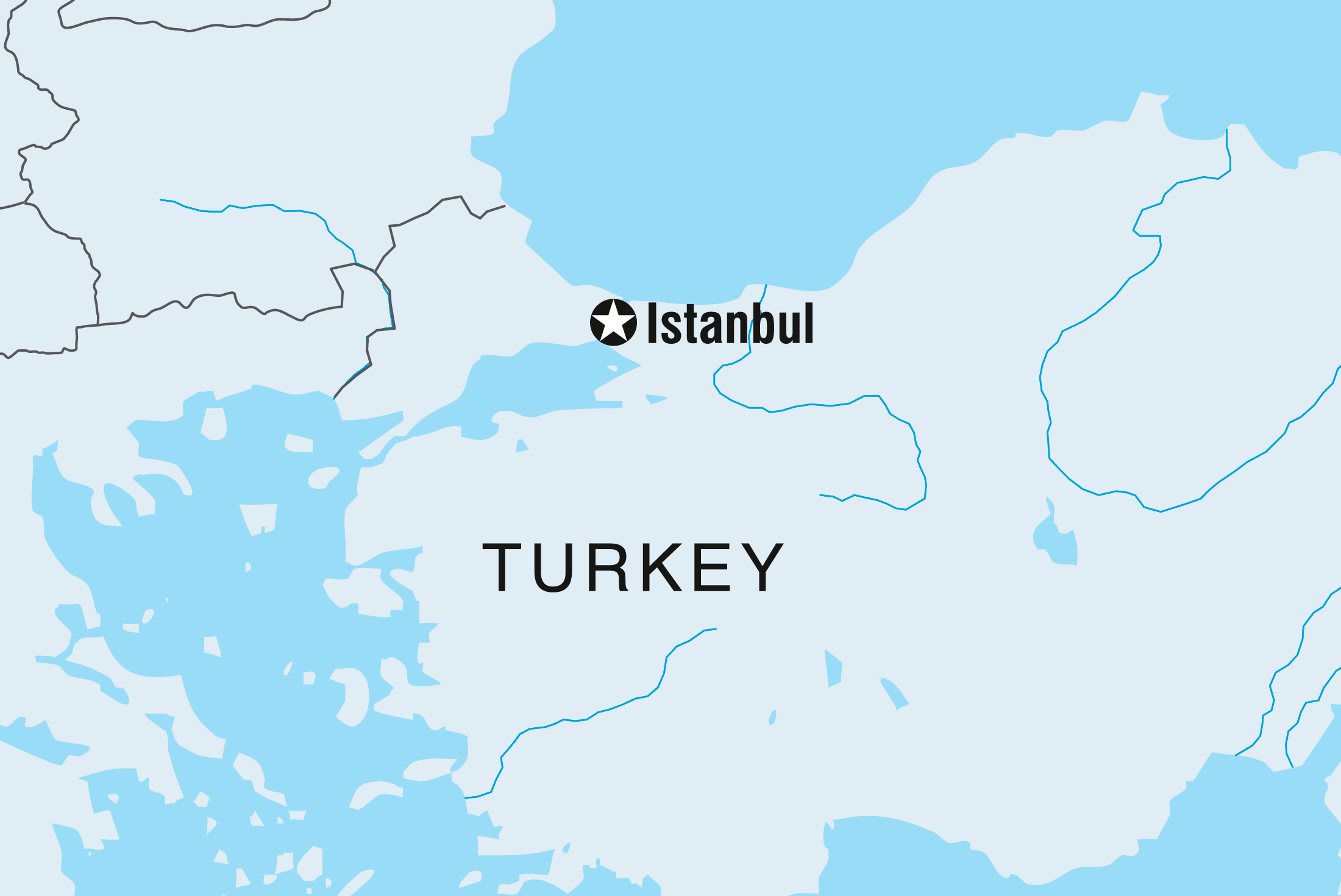 Map of Taste Of Istanbul including Turkey