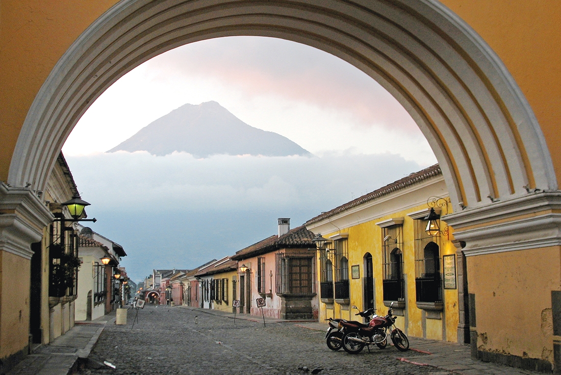 The picturesque town of Antigua, Guatemala
