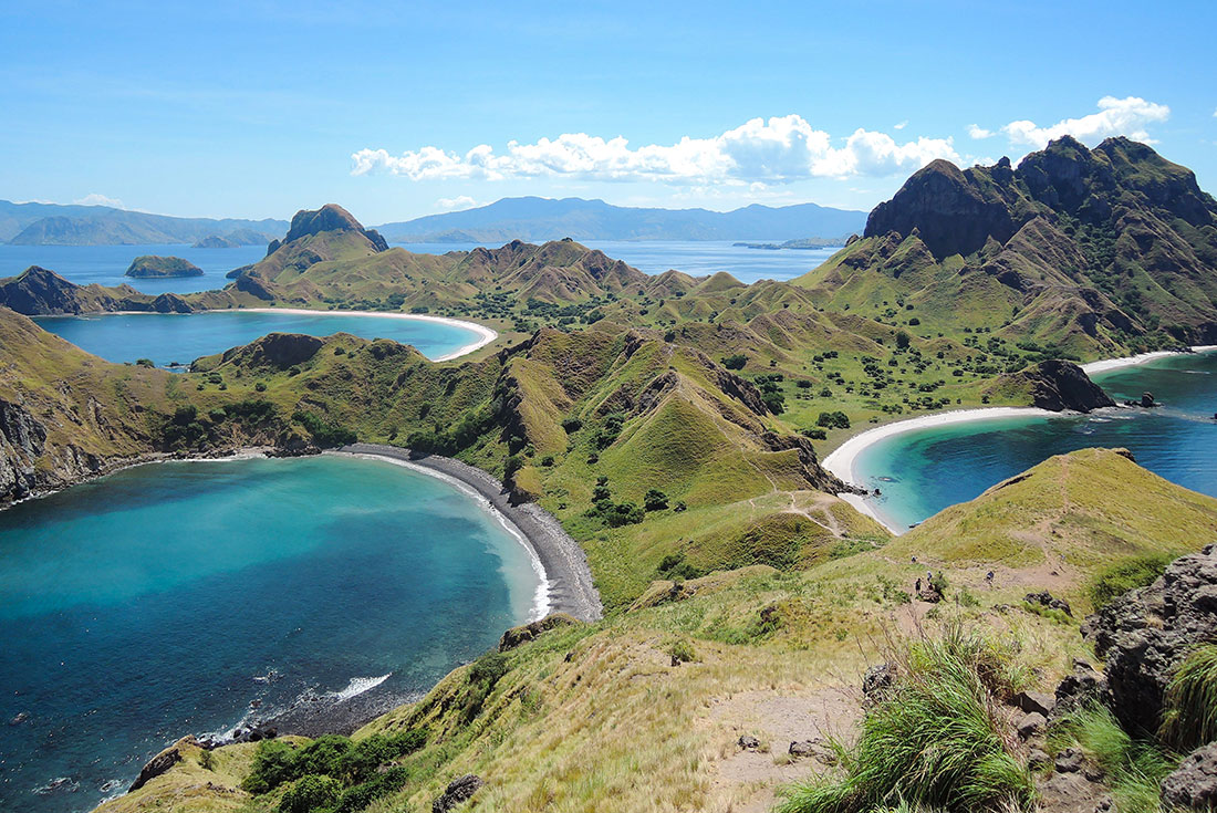 The picturesque fishing village of Labuan Bajo in Indonesia