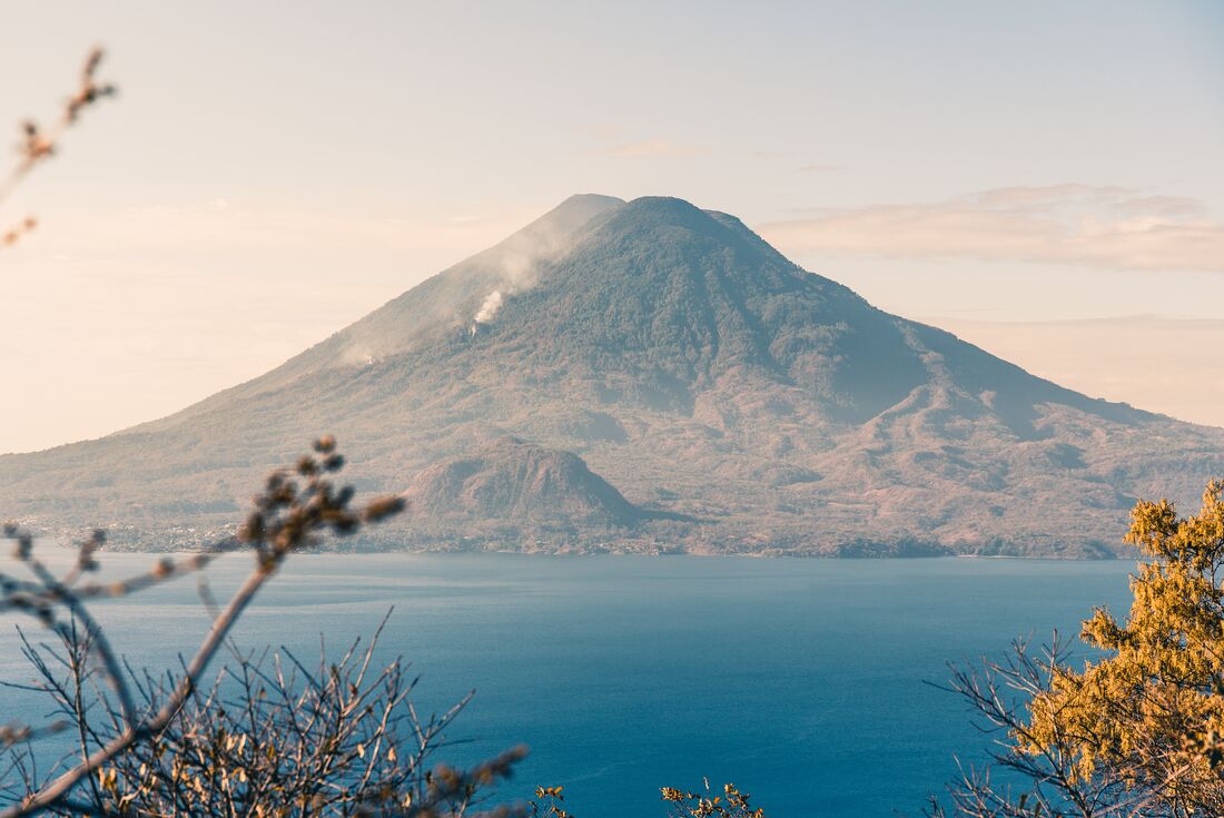 Guatemala Lake Atitlan Mountain