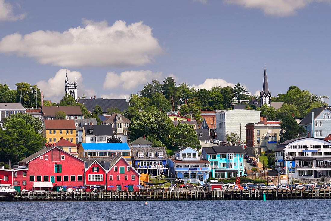 Lunenburg waterfront, Nova Scotia, Canada