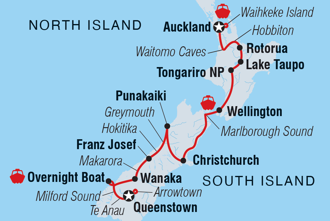 Map of Premium New Zealand Encompassed including New Zealand
