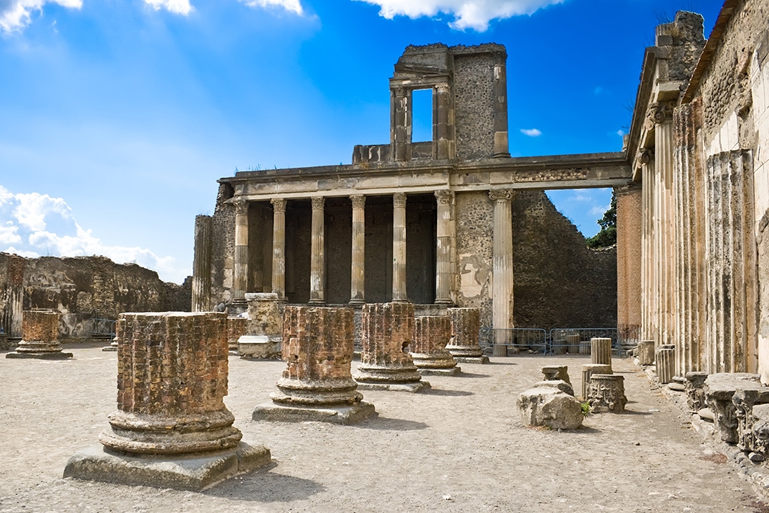 Visit Pompeii on the Amalfi Coast, Italy