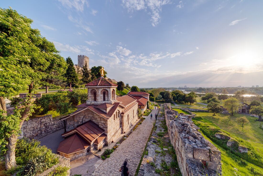 Kalemegdan fortress, Belgrade Serbia