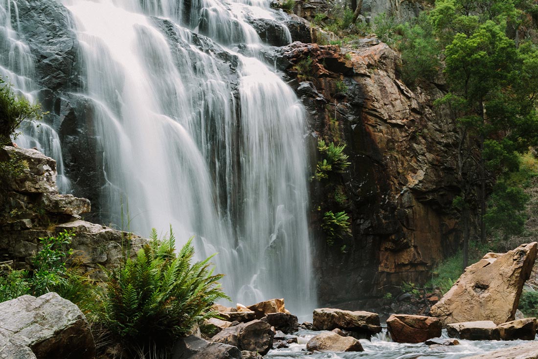 MacKenzie Falls waterfall in Grampians National Park, Victoria