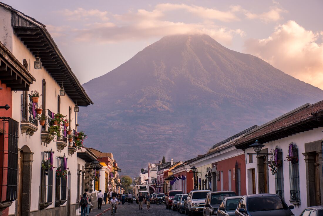 Guatemala Antigua Street View