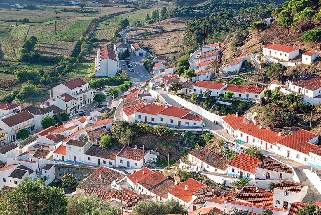 Architecture of Aljezur village, Portugal