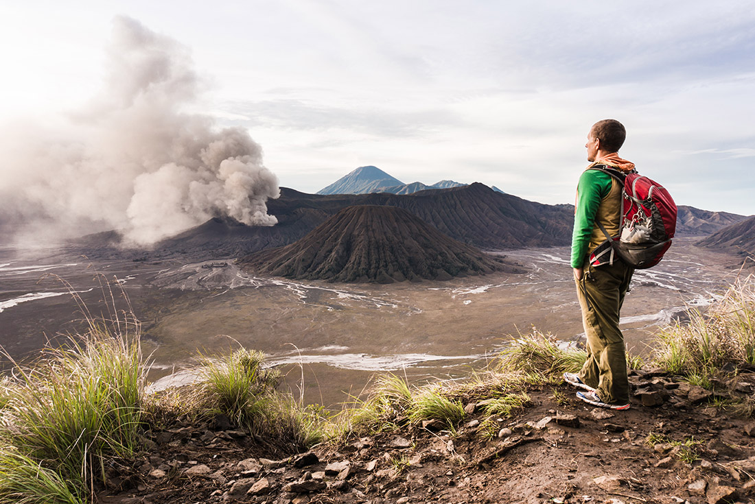 Hike up Mount Bromo in Indonesia