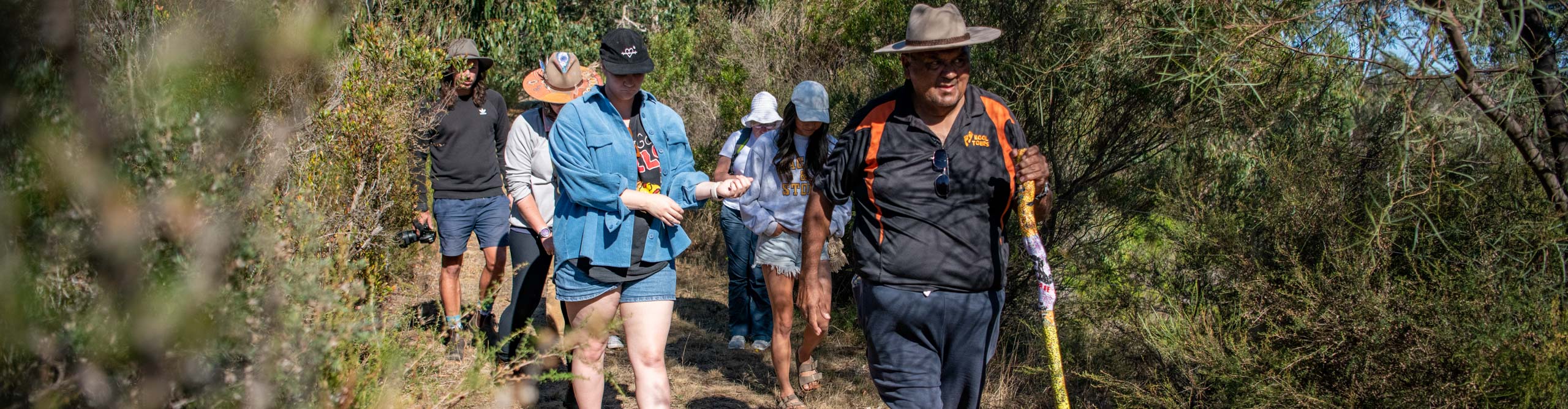 Travellers on First Nation Experience in Flinders Ranges
