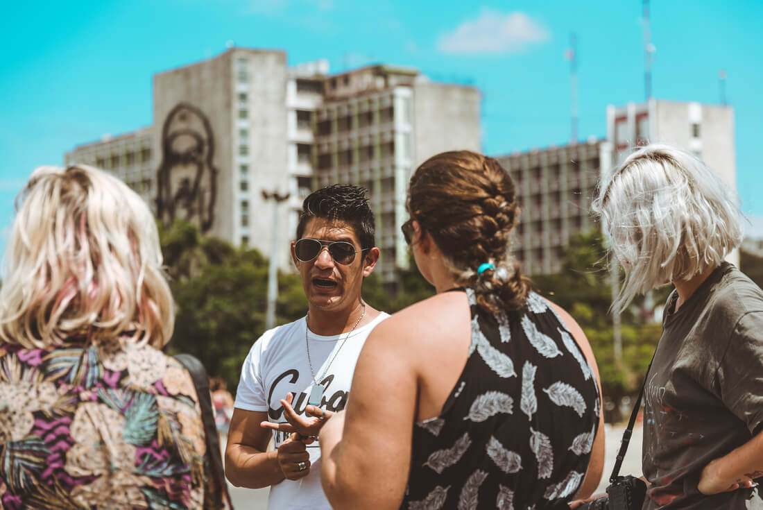 Visit the Plaza de la Revolucion with your local guide in Havana, Cuba